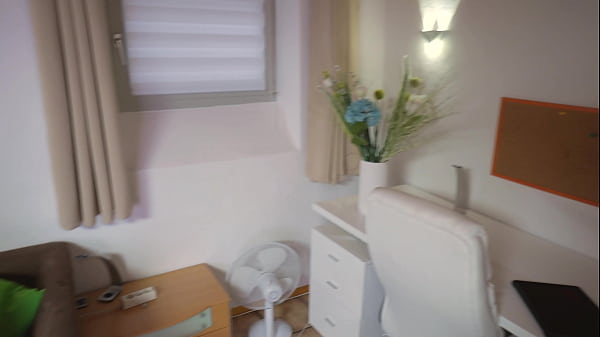 Chubby slut looking for a room does everything she can to get the place! Your wet Pussy is the perfect argument!