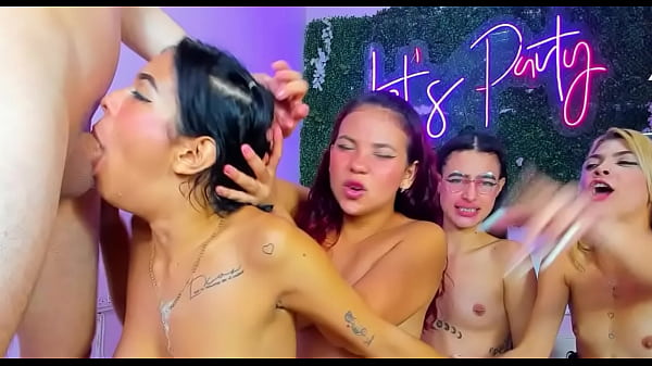 Desperate latina sluts sucking merciless cock