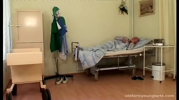 Handjob from the hottest nurse