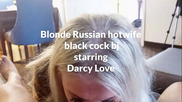 Russian hotwife black cock BJ promo