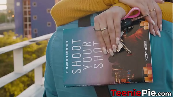 Adorable brunette Penelope Kay loves getting her pink twat slammed by an erect cock