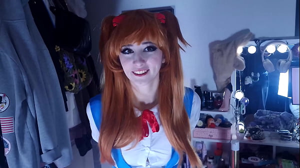 asuka dominates shinji for trying to kiss her TRAILER