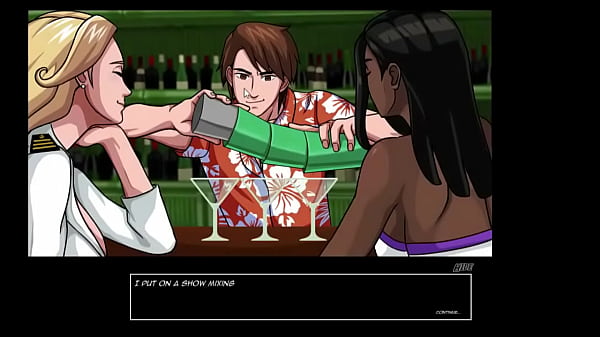 [Paradise Lust 2] Threesome with Cath and Gabby