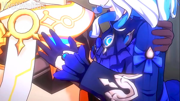 Furina and Aether take their Horny to the Bedroom – Genshin Impact Hentai