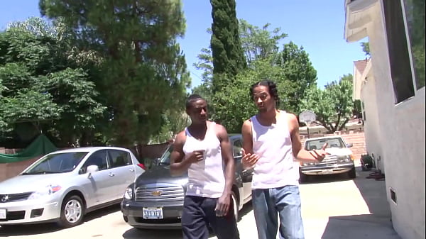 A Hot White Brunette Enjoying Both White and Black Cock