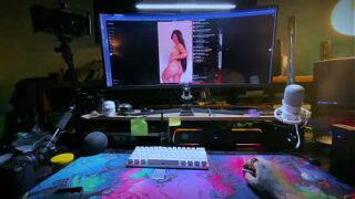 POV – Sharing My Bed With Big Ass Latina Redhead coworker – Katana Kai – MAX BOSS