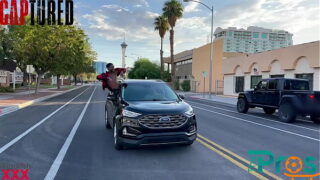 Trailer Cap Series: Katie Kush as seen in a previous episode from “The Pros” was a conniving sports reporter who loved to DIG FOR TEA a bit too much