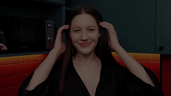 I came on an 18-year-old Russian chick in the kitchen.