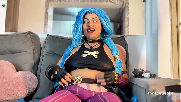 Jinx Cosplay Eating McDonald’s with Burps and Belly Noises