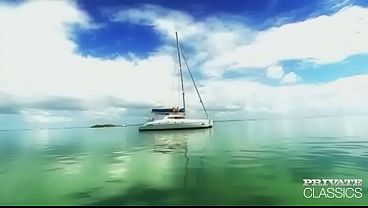 Diana Gold in an Extreme DP Threesome on a Catamaran