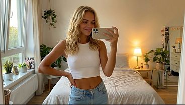 Anastasia Ep1: My Hot Blonde Match Took Me Home — It Got Wild | POV AI Porn Spanish Audio