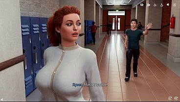 Game: FreshWomen, Episode 12 – Our university professor was very horny (russian voice)